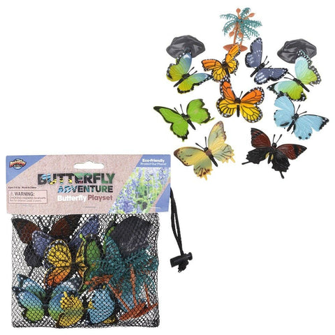 12PC BUTTERFLY MESH BAG PLAY SET LLB kids toys