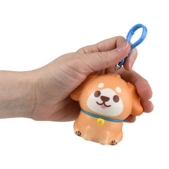3.25" Kawaii Animals Squish Backpack Clip- LLB Toys