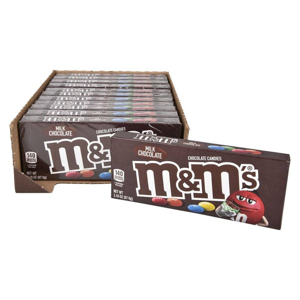 M&M MILK CHOCOLATE THEATER BOX CANDY LLB candy