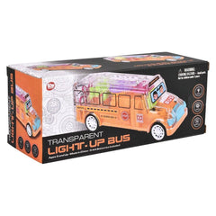 8" LIGHT-UP TRANSPARENT BUS LLB Light-up Toys