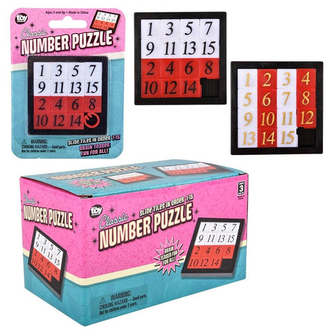 2.5" NUMBER SLIDE PUZZLE LLB Puzzle