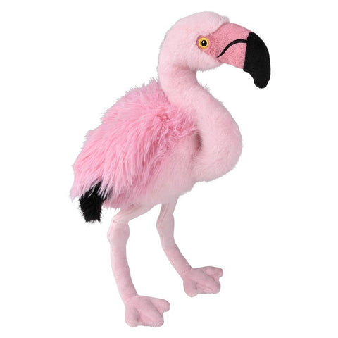 13" Animal Den Flamingo Plush -  LLB Toys