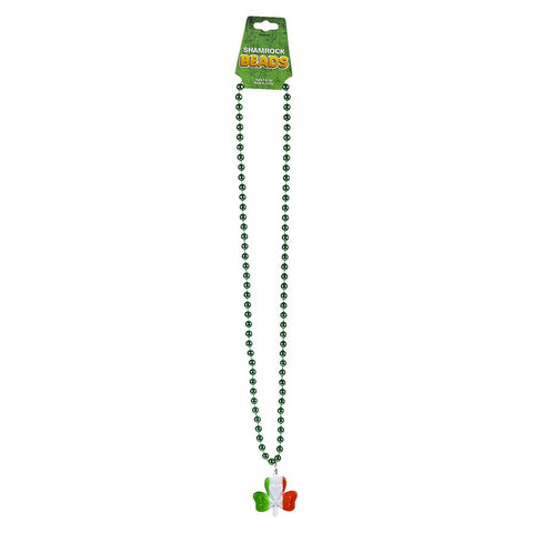 33" IRISH FLAG SHAMROCK BEADS LLB kids toys