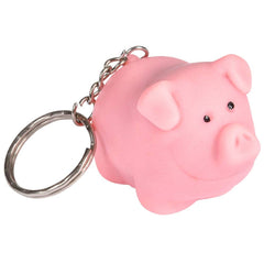 2" POOPING PIG KEYCHAIN LLB Keychain