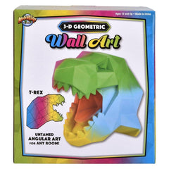 T-Rex Geometric Wall Art 7.75" LLB kids toys