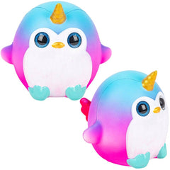 Jumbo Squish Sparkle Eye Mix 9"-10" 12pc Case - LLB Toys