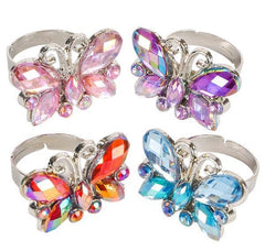 BUTTERFLY RING 0.50" LLB kids toys