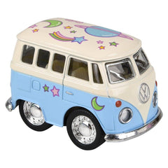 2" Flower Power VW Mini Bus Kids Toy - LLB Toys