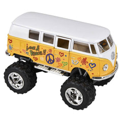 5" Diecst  Big Wheel VW Bus W/printing - LLB Toys