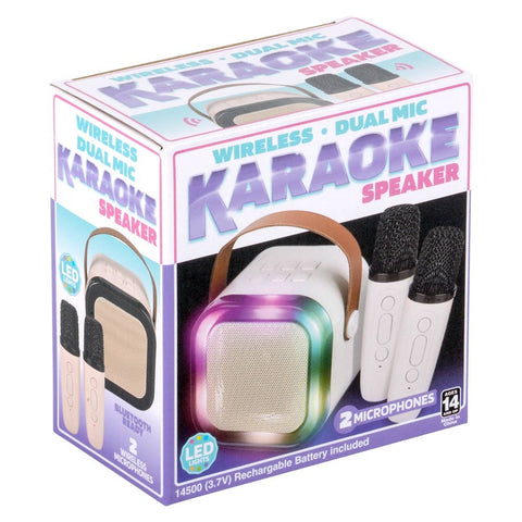 Wireless Karaoke Dual Mic Speaker - LLB Toys