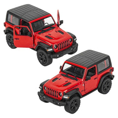 5" DIE-CAST 2018 JEEP WRANGLER HARD TOP LLB Car Toys
