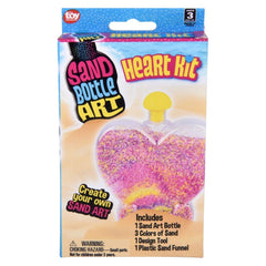 4.5" Heart Sand Art Kit - LLB Toys