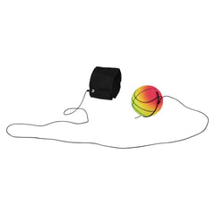 2.25" Rainbow Sports Wrist Band Return Ball LLB kids toys