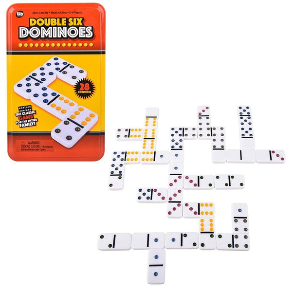 DOUBLE 6 DOMINOES LLB kids toys