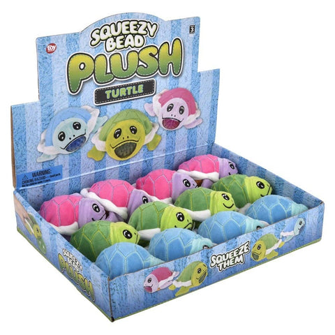 3" Sea Turtle Squeezy Bead plush LLB Plush Toys