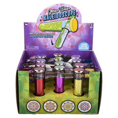 6" GLITTER WAND KALEIDOSCOPE LLB kids toys