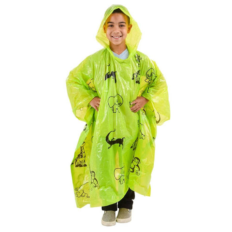 ZOO PONCHO 51.5" x 36" LLB kids toys