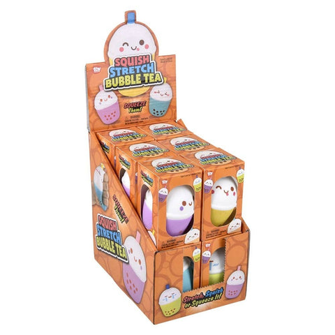3.5" Squish And Stretch Bubble Tea - LLB Toys