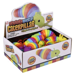 3.75" WIGGLE SENSORY CATERPILLAR CLIP ON LLB kids toys