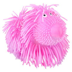 5.5" Light-Up Shaggy Dog Puffer - LLB Toys
