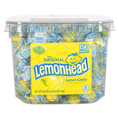 LEMONHEAD ORIGINAL TUB 40.5 oz LLB Candy