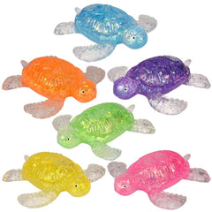 4" Squeezy Sugar Sea Turtle 12ct - LLB Toys