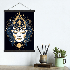 Mystical Third Eye Canvas Wall Art print