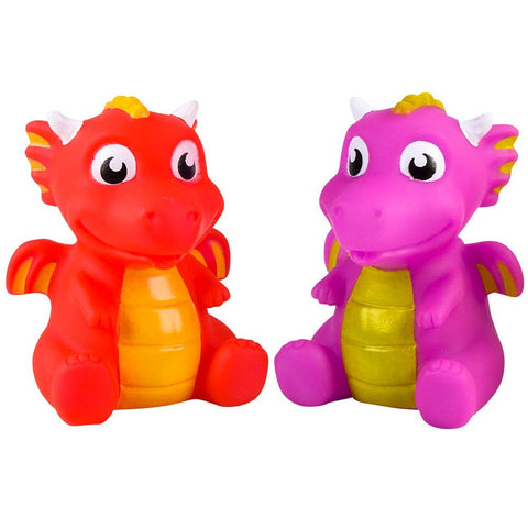 3" RUBBER WATER SQUIRTING DRAGON LLB kids toys