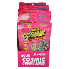 Cosmic Sour Gummy Rings -  LLB Toys