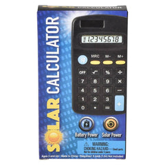 4.5" Solar Calculator- LLB Toys