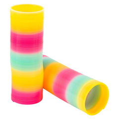 6" SUPER LONG RAINBOW COIL SPRING LLB kids toys