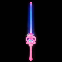 13" LIGHT-UP PRINCESS FEATHER WAND LLB Light-up Toys