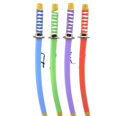 24" NINJA SWORD ASSORTED COLORS LLB kids toys