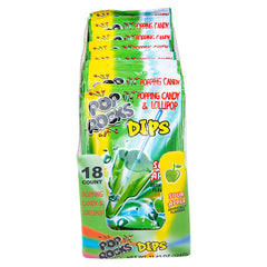 POP ROCKS DIPS SOUR APPLE  - LLB Candy