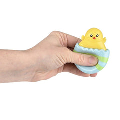 Squeezy Pop Up Hatching Chick 3" 12/disp - LLB Toys