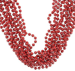 33" 7mm RED BEADS LLB kids toys