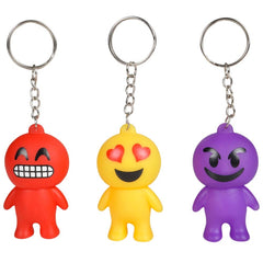 2.5" EMOTICON GUY KEYCHAIN LLB Keychain