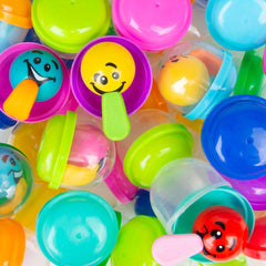 1.25" Stretch Tongue  Ball In 2" Capsule 250ct - LLB Toys