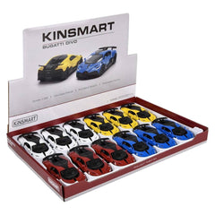 5" Diecast Pull Back Bugatti Divo LLB kids toys