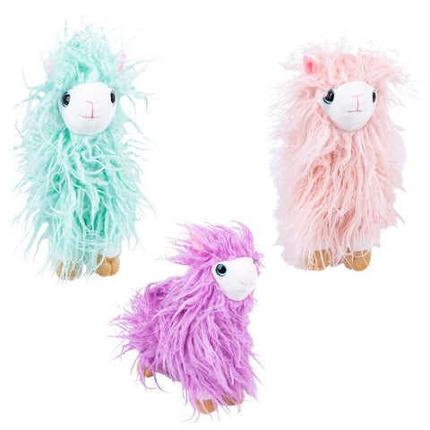9.5" FURRY LLAMA LLB Plush Toys