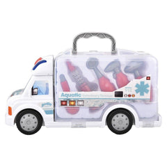 AQUATIC VETERINARY KIT RESCUE TRUCK LLB Car Toys