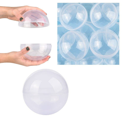 5" (120mm) Clear Round Capsules LLB kids toys