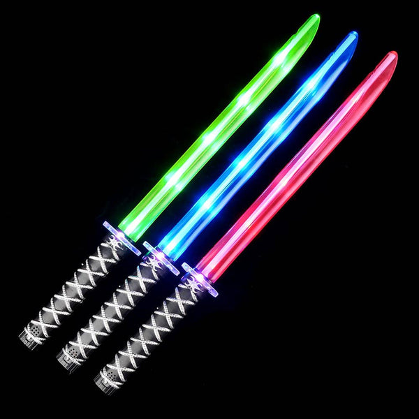 LIGHT-UP NINJA SWORD W/SOUND LLB Light-up Toys