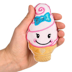 5"ICE CREAM CONE plush LLB Plush Toys
