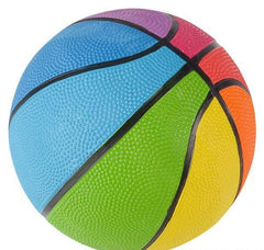 7" MULTI-COLOR MINI BASKETBALL LLB kids toys