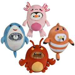 15" Costume Sealife Eggamals Plush -  LLB Toys