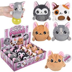 3" Cat Squeezy Bead plush LLB Plush Toys