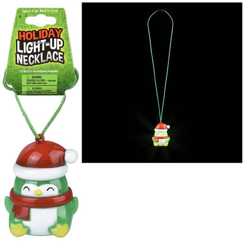 36" Light-Up Penguin Necklace LLB Light-up Toys Christmas