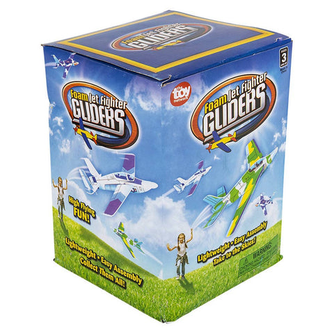 8" JET FIGHTER GLIDER LLB kids toys