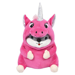 Unicorn Costume Hamster 10in A - LLB Toys